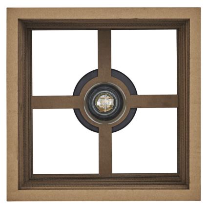 Ledvance - Stropné svietidlo DECOR CARDBOARD 1xE27/15W/230V 25x25 cm
