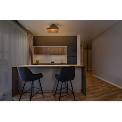 Ledvance - Stropné svietidlo DECOR CARDBOARD 1xE27/15W/230V 40x40 cm