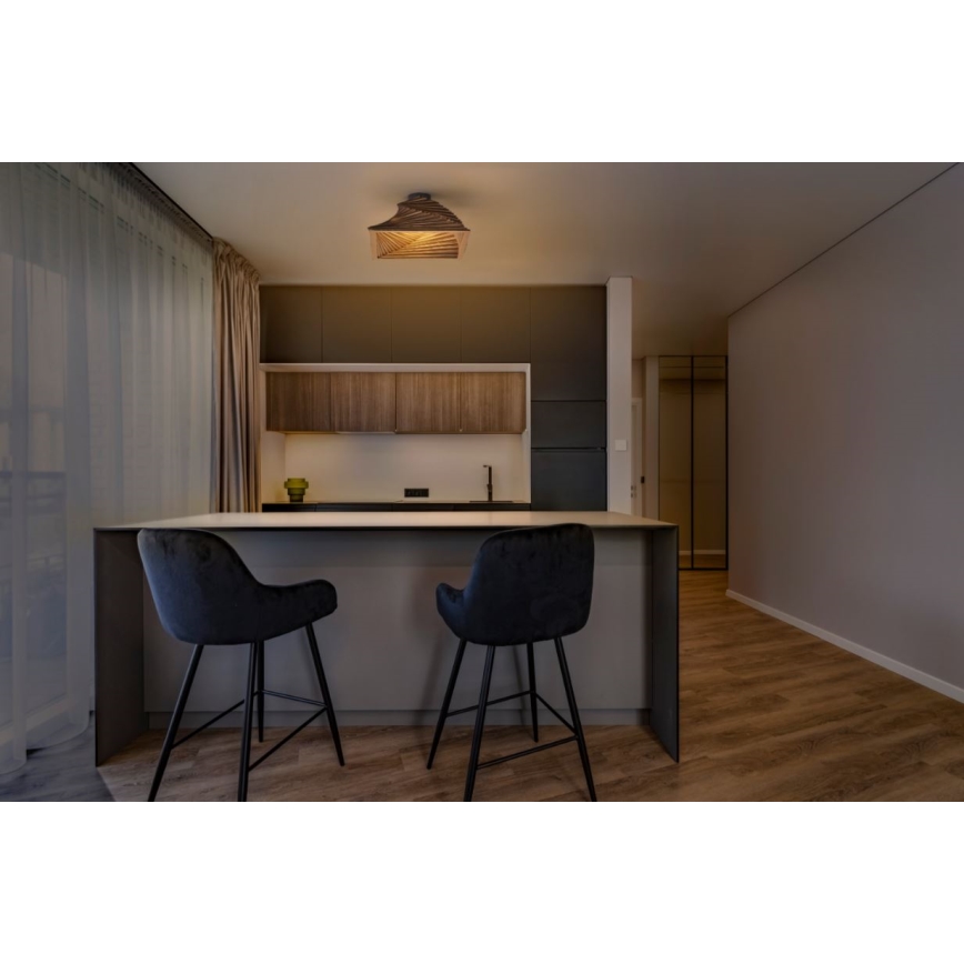 Ledvance - Stropné svietidlo DECOR CARDBOARD 1xE27/15W/230V 40x40 cm