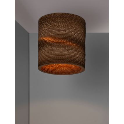 Ledvance - Stropné svietidlo DECOR CARDBOARD 1xE27/15W/230V pr. 25 cm