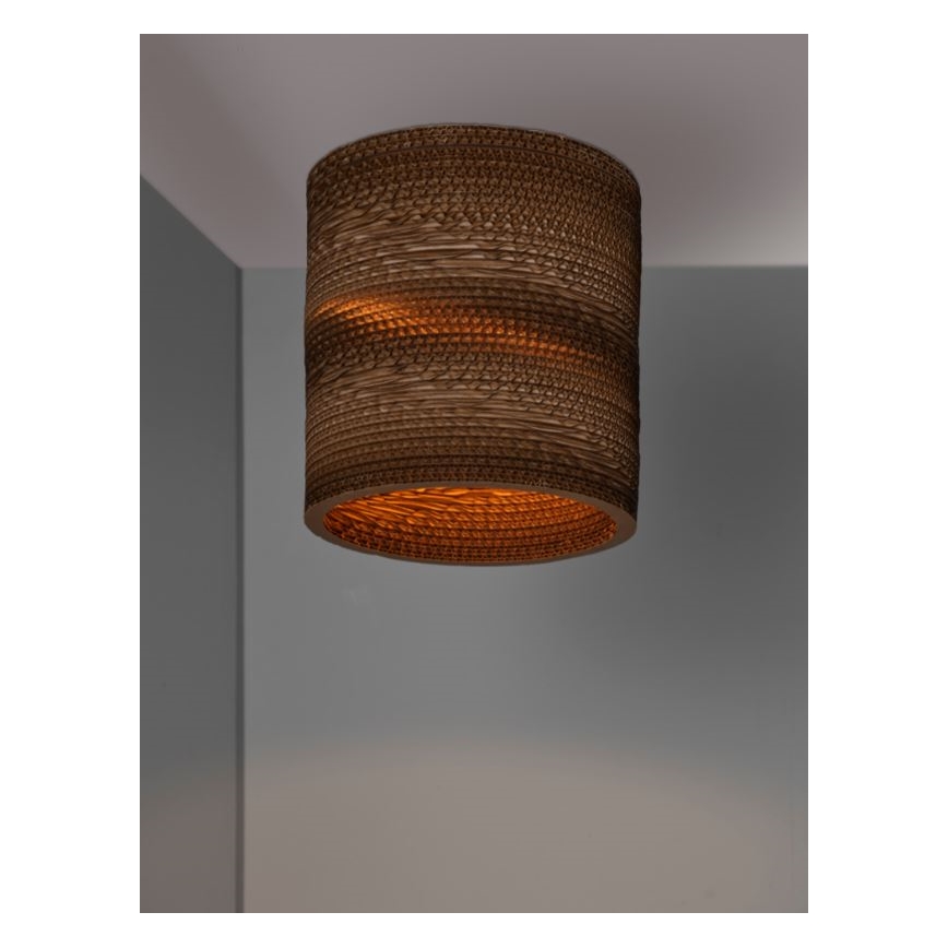 Ledvance - Stropné svietidlo DECOR CARDBOARD 1xE27/15W/230V pr. 25 cm