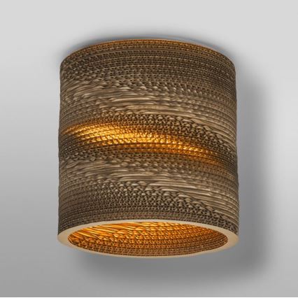 Ledvance - Stropné svietidlo DECOR CARDBOARD 1xE27/15W/230V pr. 25 cm