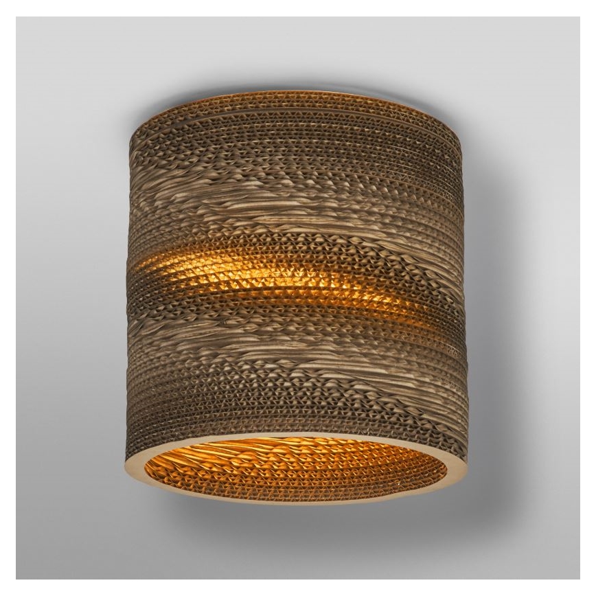 Ledvance - Stropné svietidlo DECOR CARDBOARD 1xE27/15W/230V pr. 25 cm