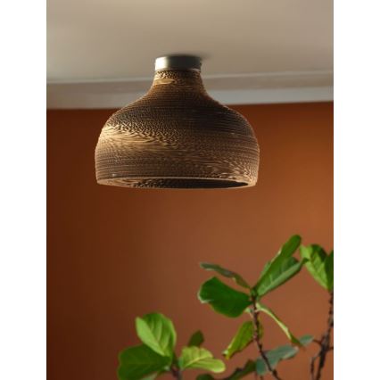 Ledvance - Stropné svietidlo DECOR CARDBOARD 1xE27/15W/230V pr. 36 cm