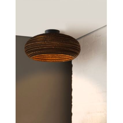 Ledvance - Stropné svietidlo DECOR CARDBOARD 1xE27/15W/230V pr. 40 cm