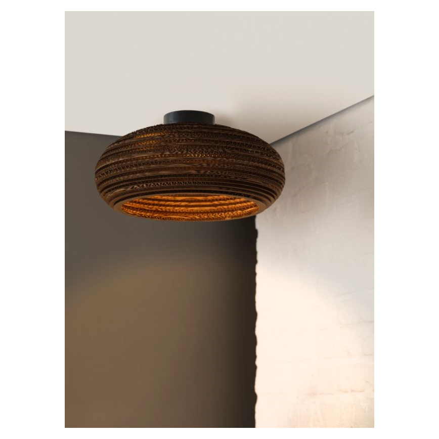 Ledvance - Stropné svietidlo DECOR CARDBOARD 1xE27/15W/230V pr. 40 cm