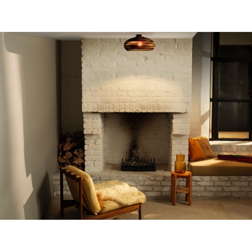 Ledvance - Stropné svietidlo DECOR CARDBOARD 1xE27/15W/230V pr. 40 cm