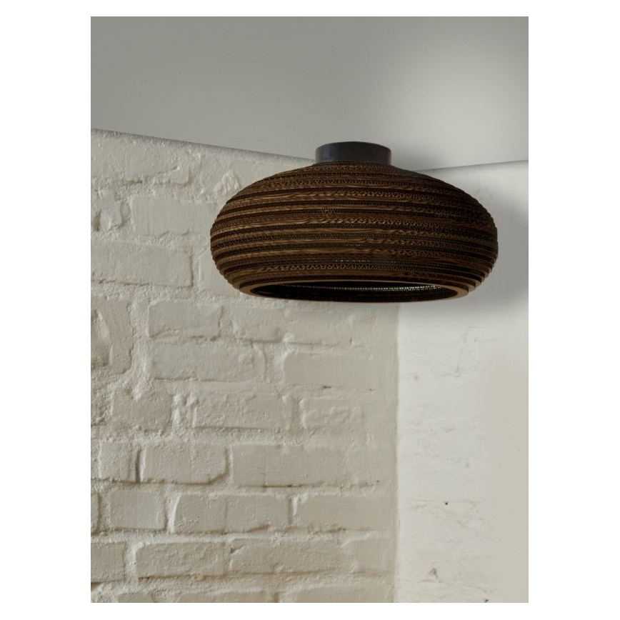 Ledvance - Stropné svietidlo DECOR CARDBOARD 1xE27/15W/230V pr. 40 cm