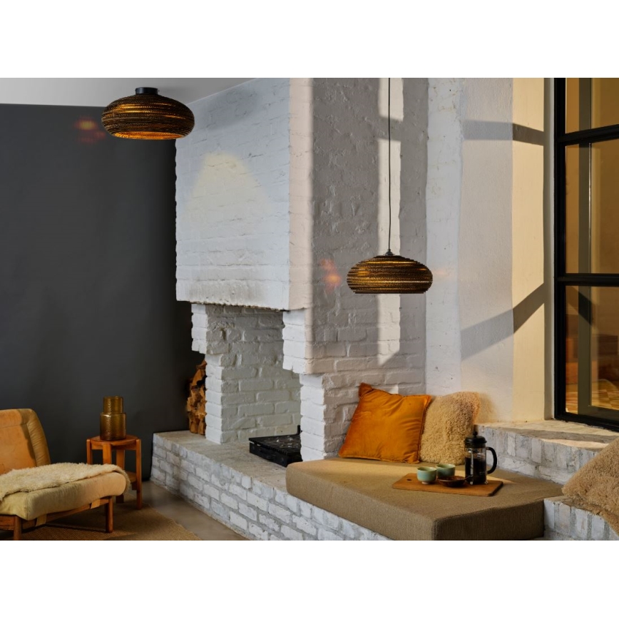 Ledvance - Stropné svietidlo DECOR CARDBOARD 1xE27/15W/230V pr. 40 cm