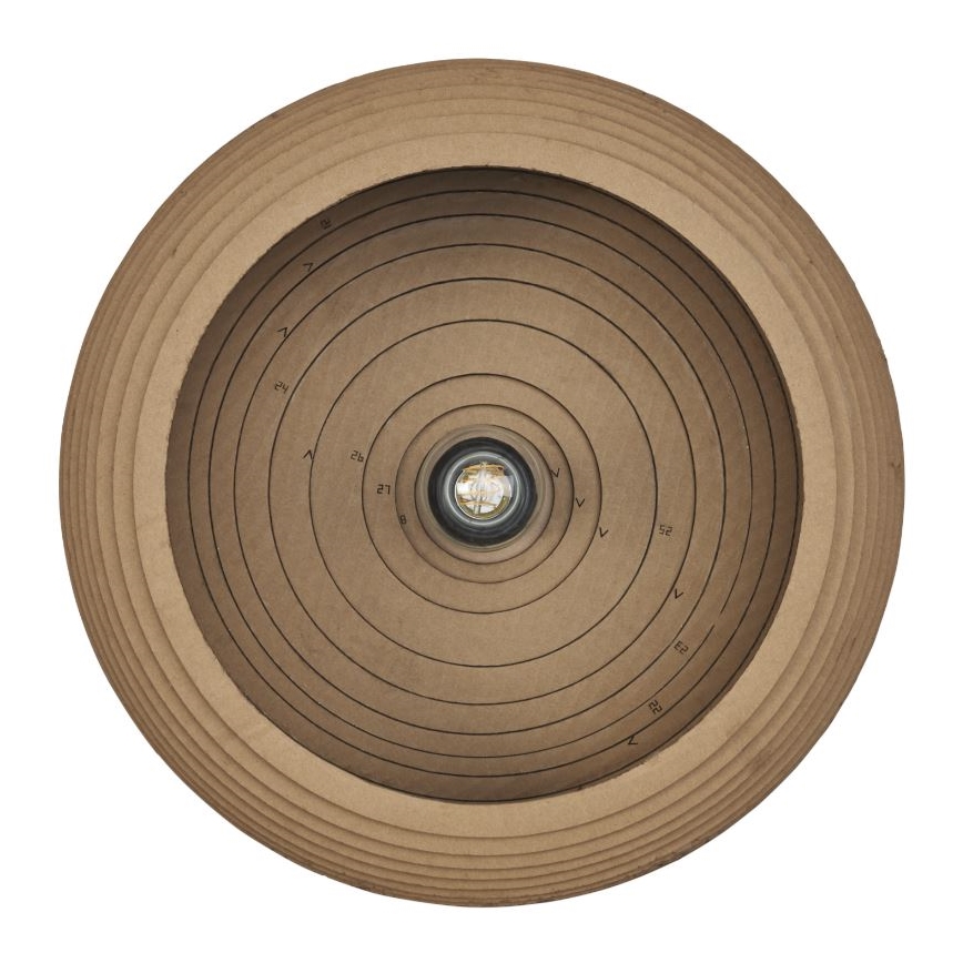 Ledvance - Stropné svietidlo DECOR CARDBOARD 1xE27/15W/230V pr. 40 cm