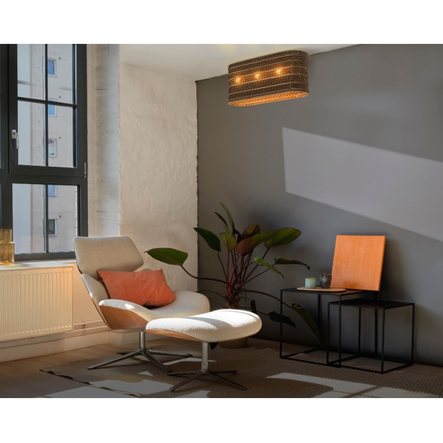 Ledvance - Stropné svietidlo DECOR CARDBOARD 3xE27/15W/230V