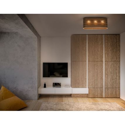 Ledvance - Stropné svietidlo DECOR CARDBOARD 3xE27/15W/230V