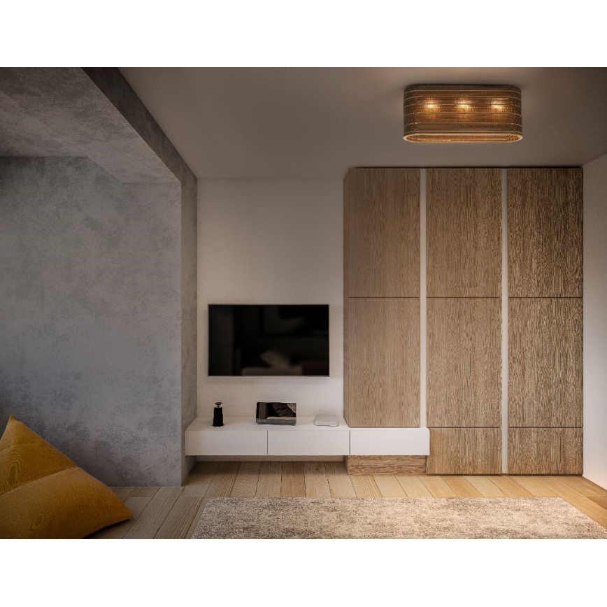 Ledvance - Stropné svietidlo DECOR CARDBOARD 3xE27/15W/230V