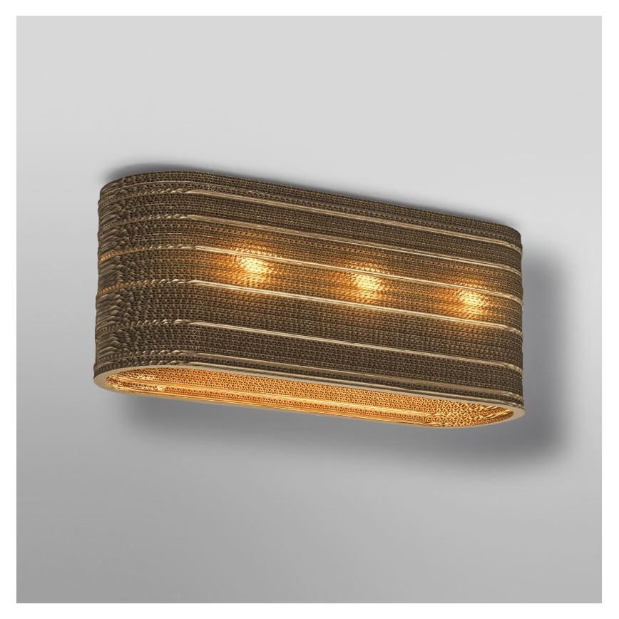 Ledvance - Stropné svietidlo DECOR CARDBOARD 3xE27/15W/230V