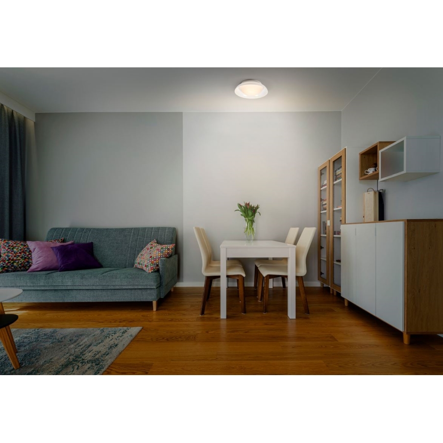 Ledvance - Stropné svietidlo ORBIS MILAN 2xE27/10W/230V biela