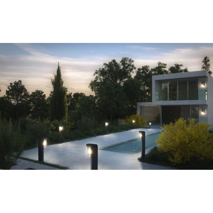 Ledvance - Vonkajšia lampa CASCADE 1xE27/25W/230V IP44 80 cm