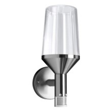 Ledvance - Vonkajšie nástenné svietidlo so senzorom CALICE 1xE27/60W/230V IP44