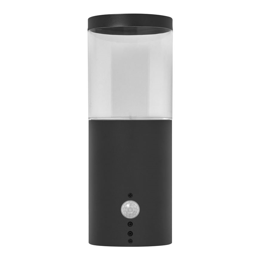 Ledvance - Vonkajšie nástenné svietidlo so senzorom EBRO 1xE27/20W/230V IP44