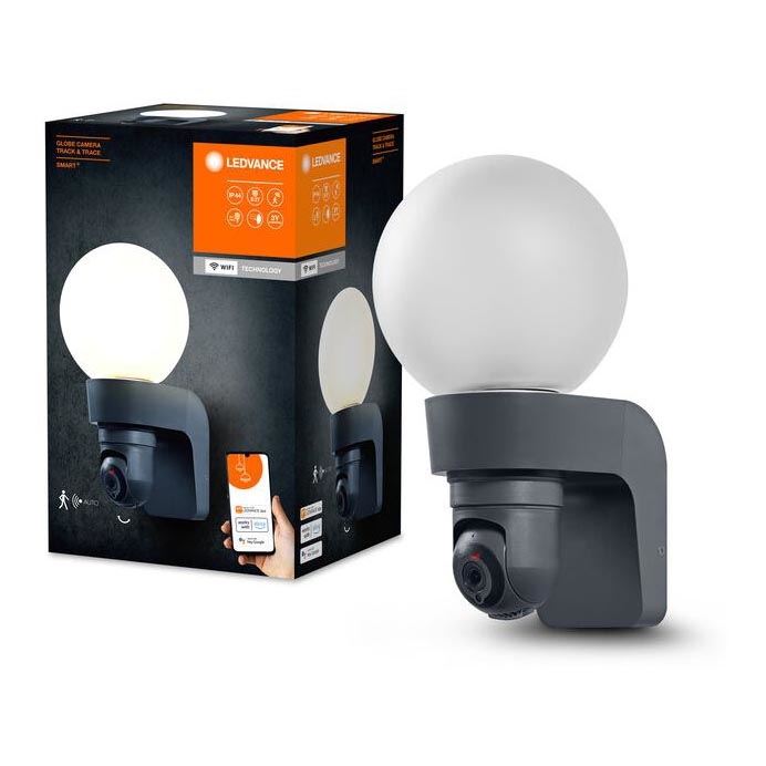Ledvance - Vonkajšie svietidlo so senzorom a kamerou SMART+ 1xE27/15W/230V IP44 Wi-Fi