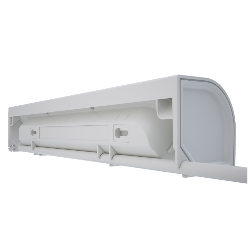 Legrand 049406 - 3-zásuvkový predlžovací kábel Typ E + USB-A + USB-C 1 m strieborný/biely