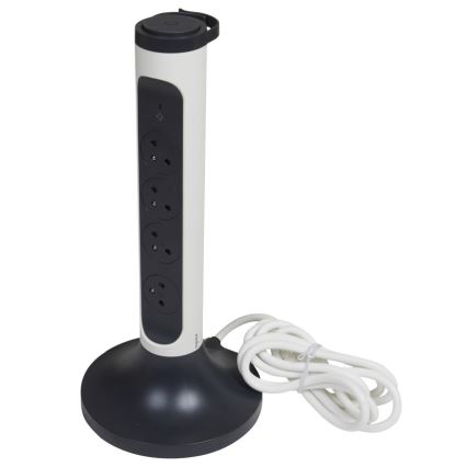 Legrand 049410 - Zásuvkový stĺpik 230V/16A, 4x2P+T 2m