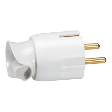 Legrand 50172 - Otočná vidlica 2P+T 230V/16A biela