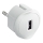 Legrand 50680 - Adaptér USB do zásuvky 230V/1,5A biely
