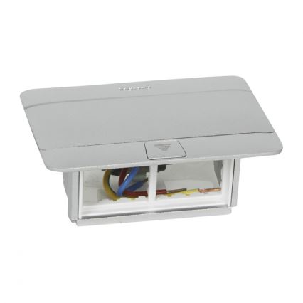 Legrand 54011 - Zásuvkový rámček pre dosku stolu POP-UP 4M hliník