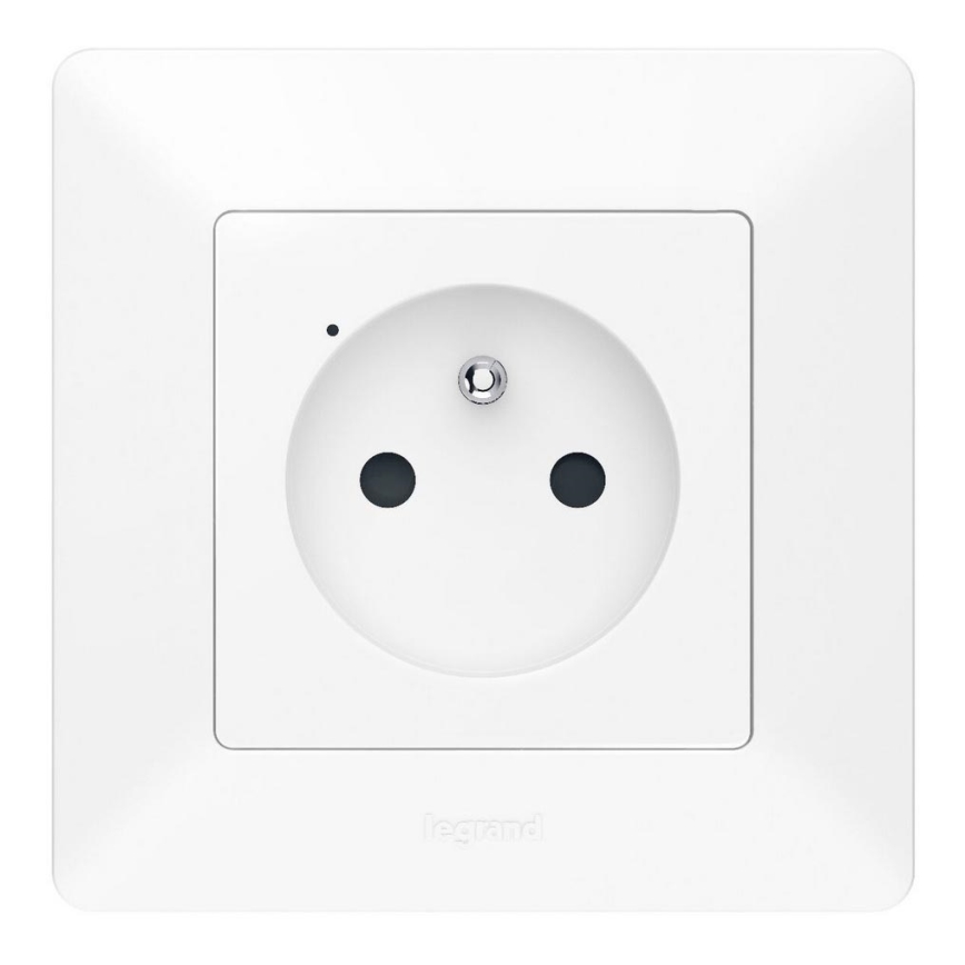 Legrand 752193 - Inteligentná zásuvka VALENA 3680W/16A/230V Wi-Fi IP41