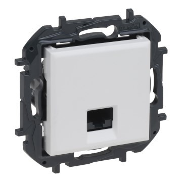 Legrand - Ethernetová zásuvka RJ45 bez rámčeka NILOE STEP biela
