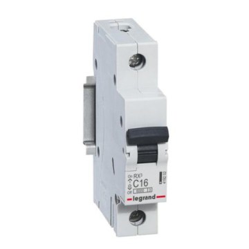 Legrand - Modulárny 1-pólový istič RX3 1P C 16A 6000A