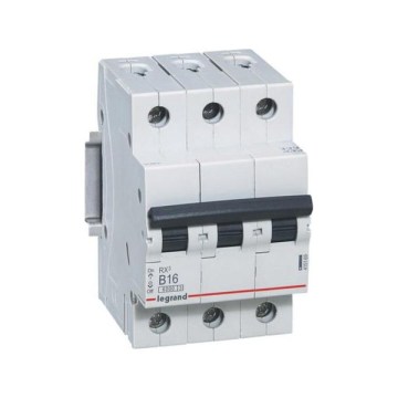 Legrand - Trojpólový istič RX3 3P B 16 A 6000 A