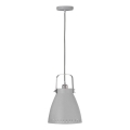 Leuchten Direkt 11059-15 - Luster na lanku EVA 1xE27/60W/230V šedá