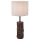 Leuchten Direkt 11233-79 - Stolná lampa BARK 1xE27/40W/230V drevo
