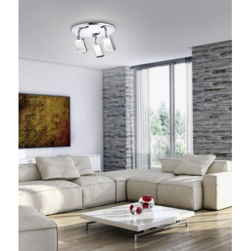 Leuchten Direkt 11243-17 - LED Bodové svietidlo WELLA 3xLED/4,2W/230V