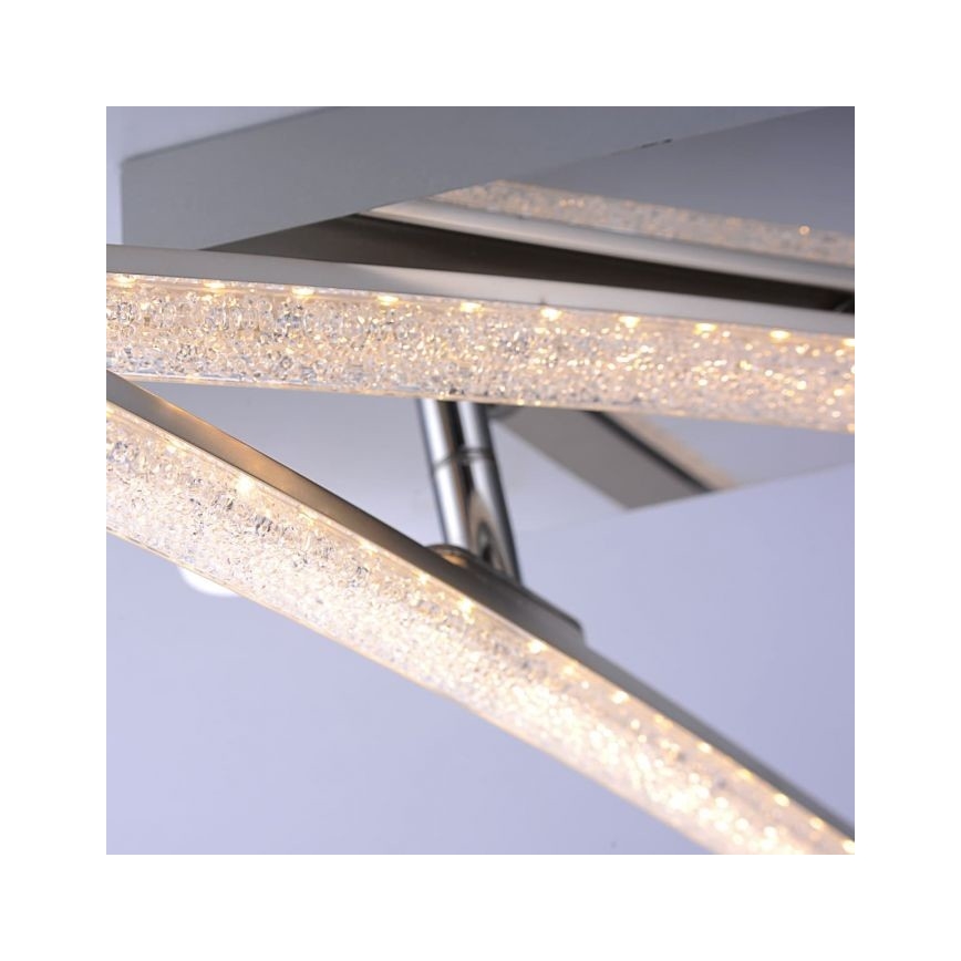 Leuchten Direkt 11290-17 - LED Prisadený luster SIMON 2xLED/5W/230V lesklý chróm