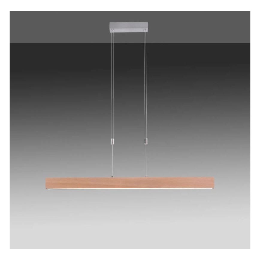 Leuchten Direkt 11420-78 - LED Stmievateľný luster na lanku AMANDA LED/30W/230V