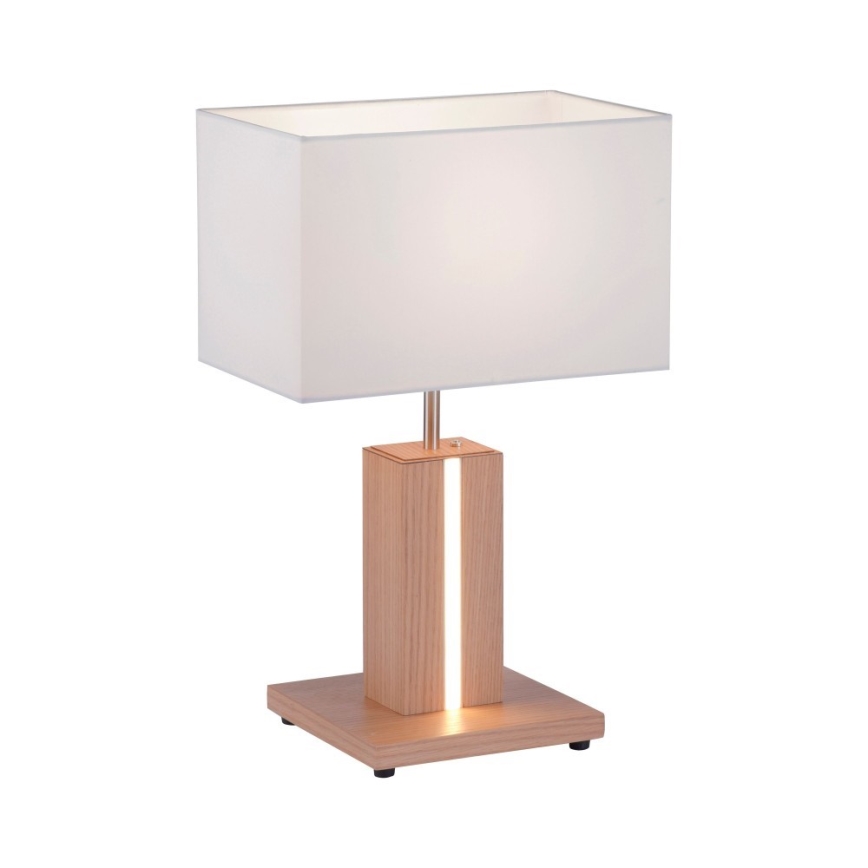 Leuchten Direkt 11421-78 - LED stmievateľná stolná lampa AMANDA 1xE27/40W/230V + LED/5W