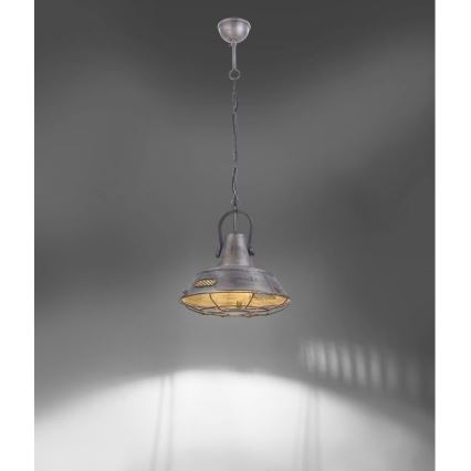 Leuchten Direkt 11496-77 - Luster na lanku SAMIA 1xE27/25W/230V