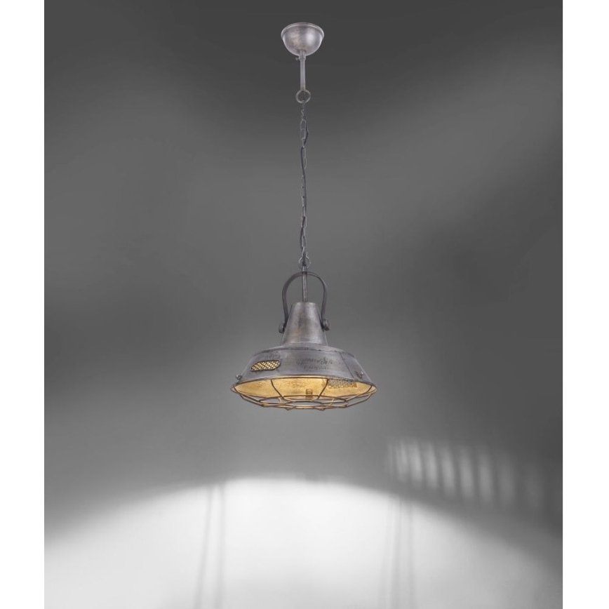 Leuchten Direkt 11496-77 - Luster na lanku SAMIA 1xE27/25W/230V
