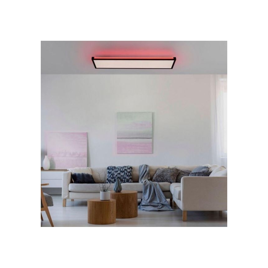 Leuchten Direkt 11622-18 - LED RGB Stmievateľné stropné svietidlo MARIO LED/29W/230V 2700-5000K + diaľkové ovládanie