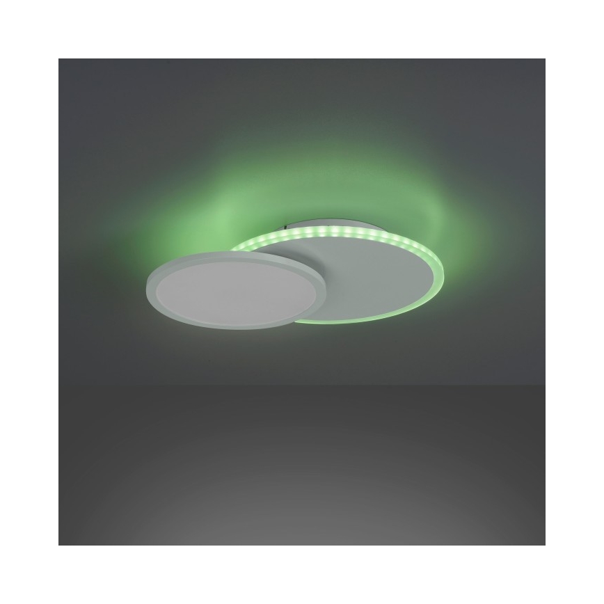 Leuchten Direkt 11662-16 - LED RGB Stmievateľné stropné svietidlo ARENDA LED/21W/230V + diaľkové ovládanie