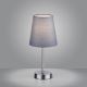 Leuchten Direkt 11680-15 - Stolná lampa HEINRICH 1xE14/40W/230V šedá
