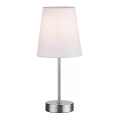 Leuchten Direkt 11680-16 - Stolná lampa HEINRICH 1xE14/40W/230V biela