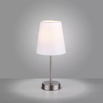 Leuchten Direkt 11680-16 - Stolná lampa HEINRICH 1xE14/40W/230V biela