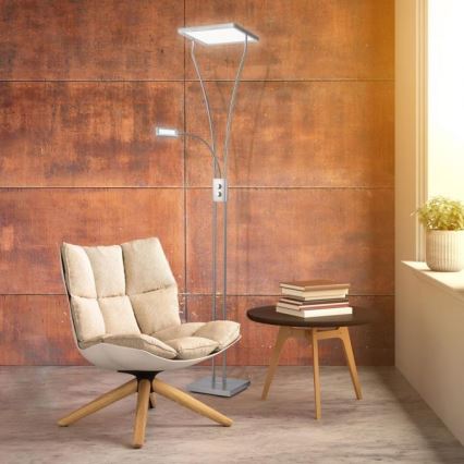 Leuchten Direkt 11722-55 - Stmievateľná LED lampa MARIAN LED/33,5W/230V + LED/3,6W