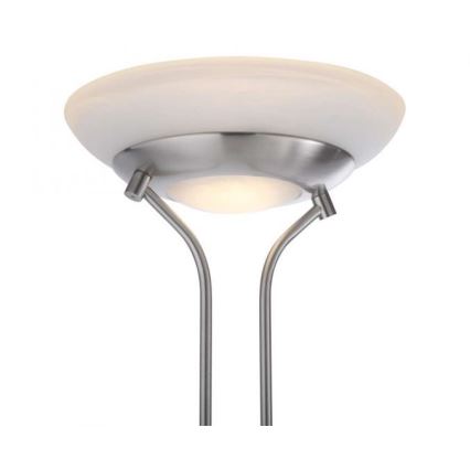 Leuchten Direkt 11730-55 - LED Stmievateľná stojacia lampa ZAHARA LED/16W/230V + LED/5W