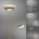 Leuchten Direkt 11730-60 - LED Stmievateľná  stojacia lampa ZAHARA LED/16W/230V + LED/5W