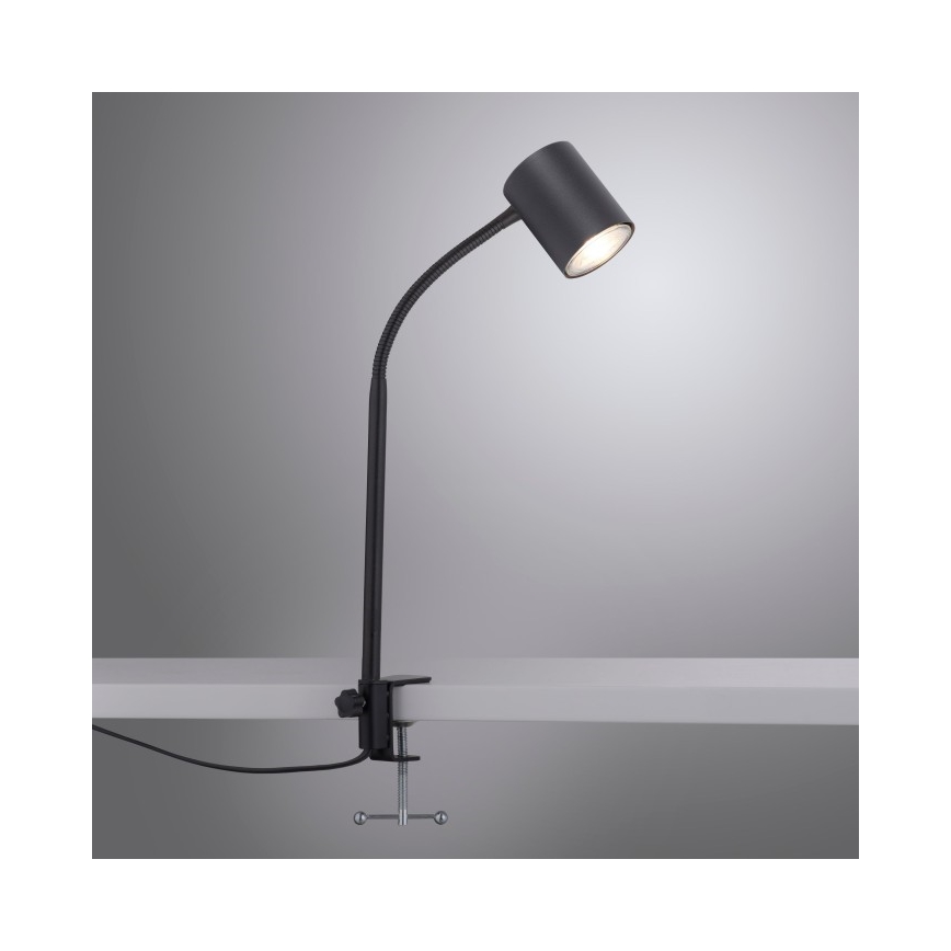 Leuchten Direkt 11940-13 - LED Stolná lampa s klipom TARIK 1xGU10/5W/230V