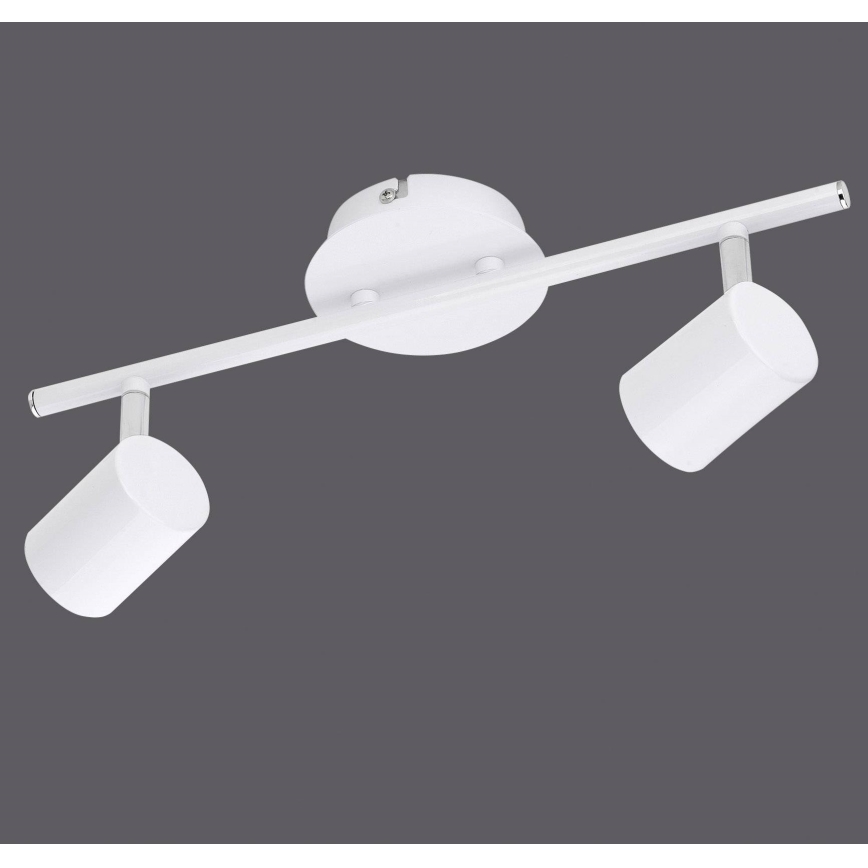 Leuchten Direkt 11942-16 - LED Bodové svietidlo TARIK 2xGU10/5W/230V biela